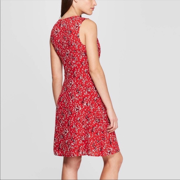Universal Thread Floral Wrap Dress - Picture 2 of 4